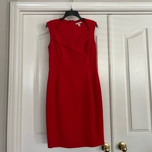 Red dress from Dress barn. Never worn. Size 10. In great condition!